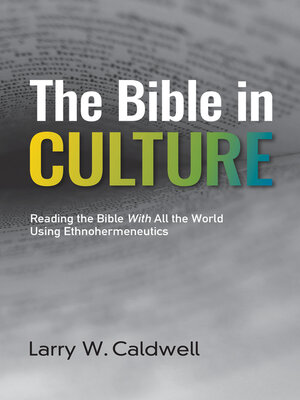 cover image of The Bible in Culture